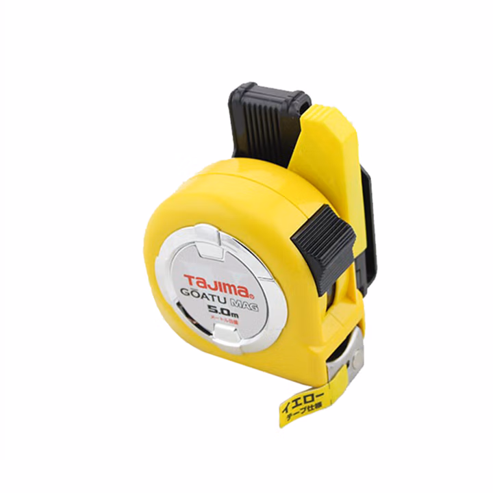TAJIMA/田岛 刚厚磁爪LOCK卷尺25-50（配安全别扣）JIS丙烯基双面厚尺带 1001-1894