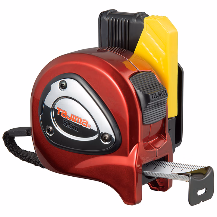 TAJIMA/田岛 LOCKPLUS卷尺25-55（配安全别扣）JIS丙烯基双面尺带 1001-1907