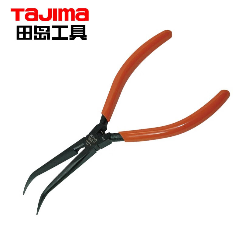 TAJIMA/田岛 FUJIYA迷你电工针嘴钳(弯曲型)MP 1203-1814