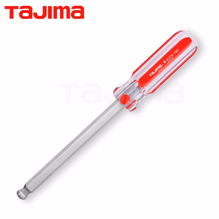 TAJIMA/田岛 1.5mm球头镀铬内六角螺丝批 EJC1.5-110
