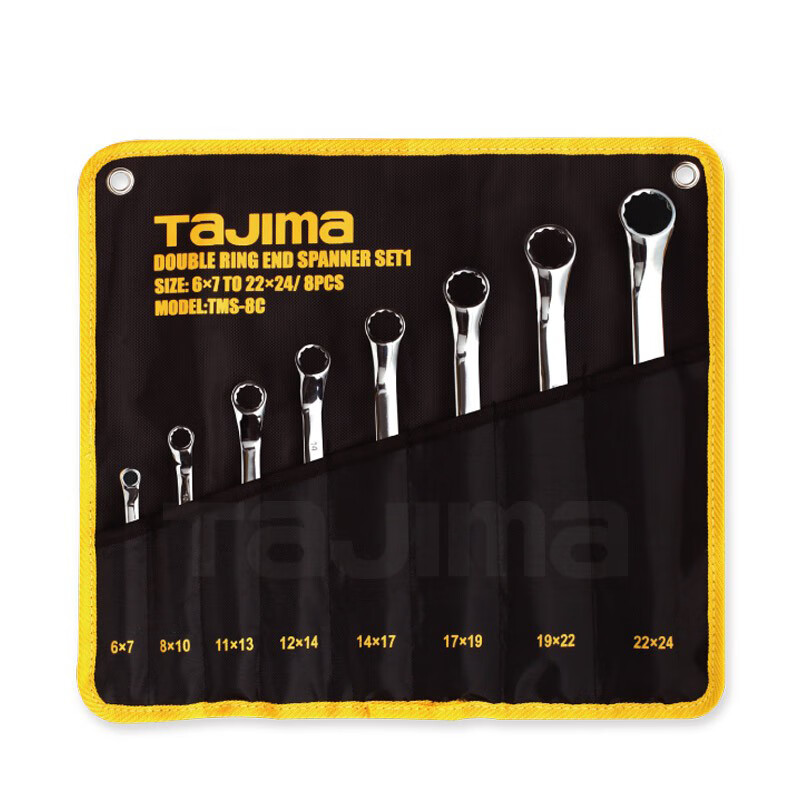 TAJIMA/田岛 11件双梅花扳手套装 TMVS-11