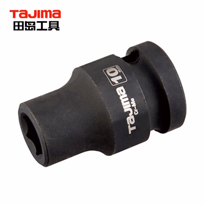 TAJIMA/田岛 12.5mm 气动公制短套筒6角32mm TU-C32