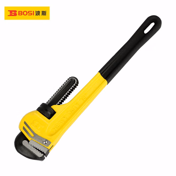 BOSI/波斯 重型管子钳(沾塑柄)36