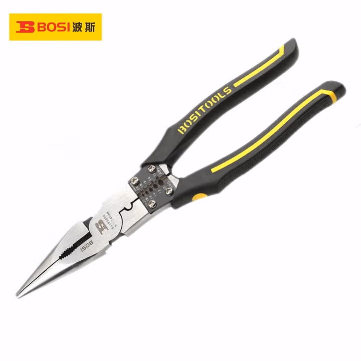 BOSI/波斯 多功能尖嘴钳210mm BS198210