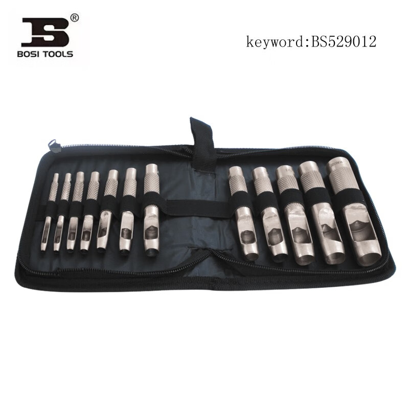 BOSI/波斯 皮带冲15件 3-25mm BS529015