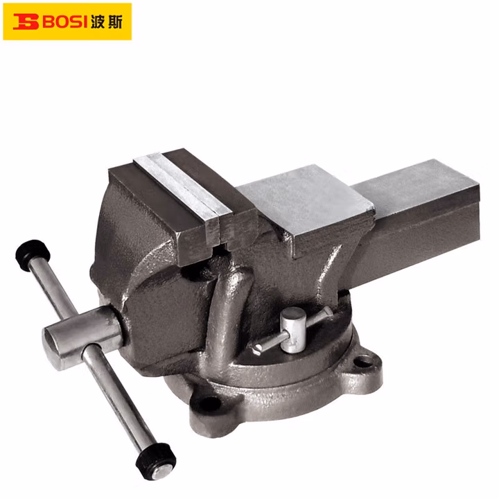 BOSI/波斯 重型活动带砧台虎钳12
