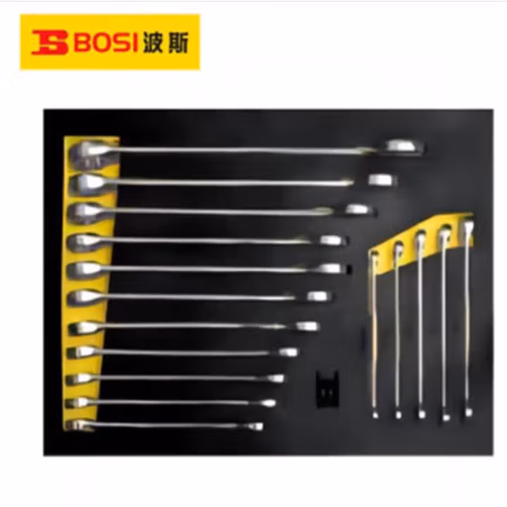 BOSI/波斯 16件两用扳手工具托组套 BS522368A