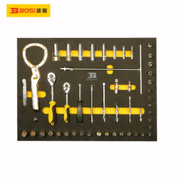BOSI/波斯 工具车组套-169件综合维修组套-A托（522918A） BS522918A