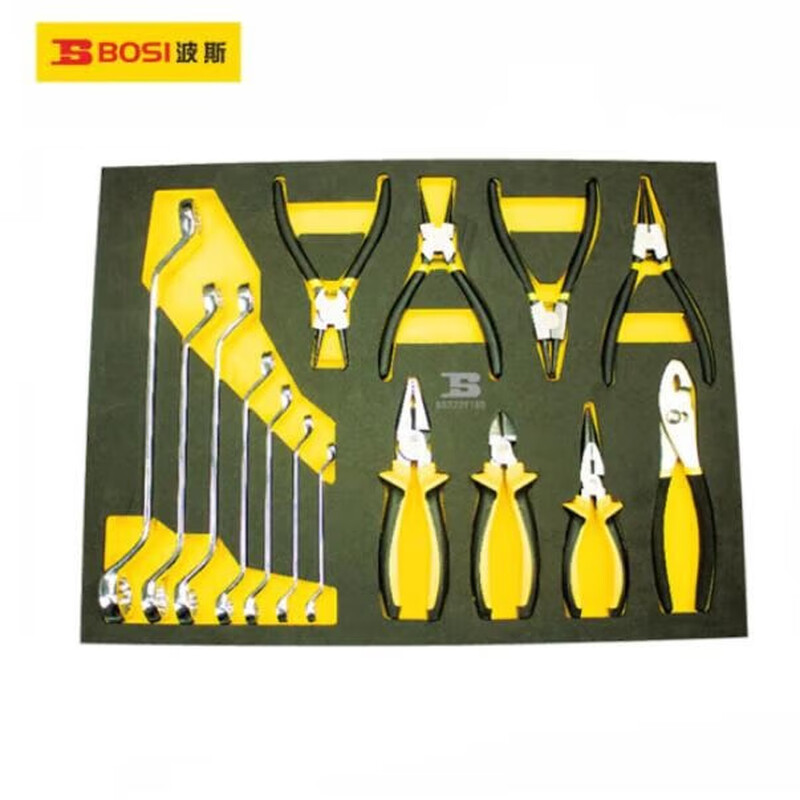 BOSI/波斯 工具车组套-169件综合维修组套-D托（522918D） BS522918D