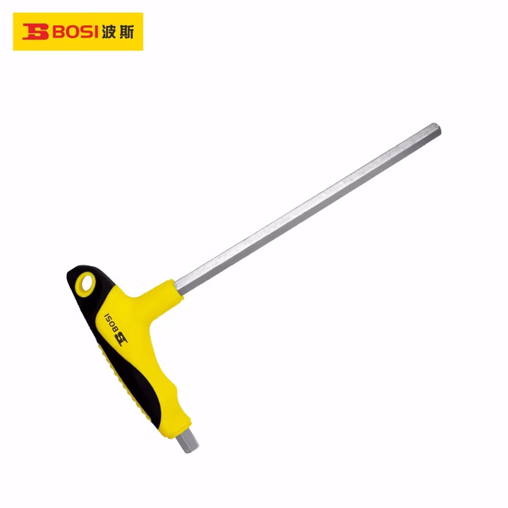 BOSI/波斯 双色柄T型平头内六角3mm BS428203