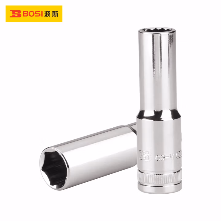 BOSI/波斯 12.5mm系列镜面长套筒16mm 六角 BS365116A