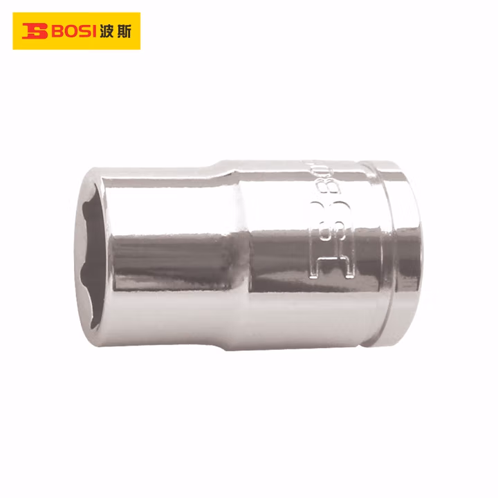 BOSI/波斯 10mm系列公制镜面短套筒20mm BS362920