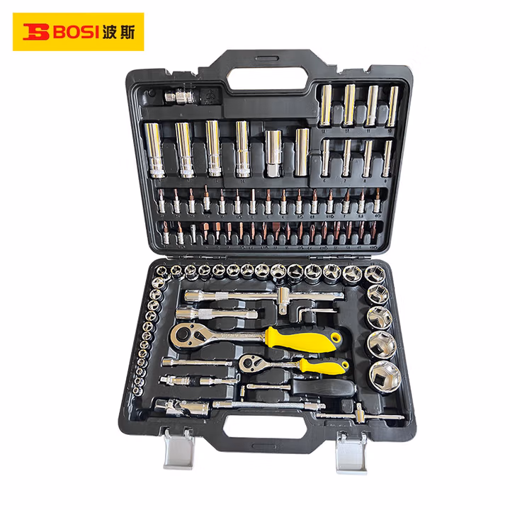 BOSI/波斯 94件公制套筒组套1/4+1/2