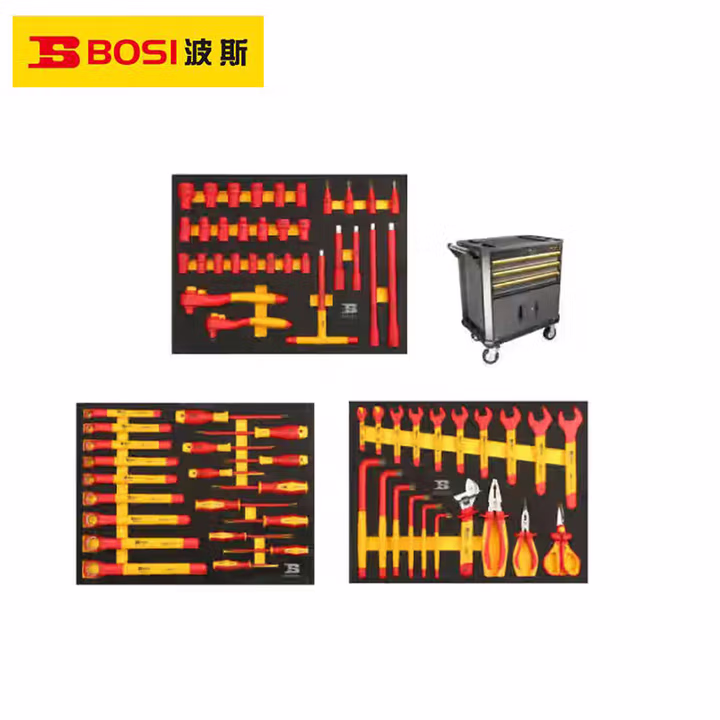 BOSI/波斯 20件扳手旋具工具托组套（522072A） BS522072A