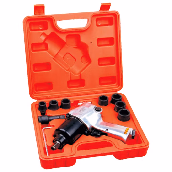 JETECH/捷科 11件套1/2气动冲击扳手套装 AMW-1/2-11S