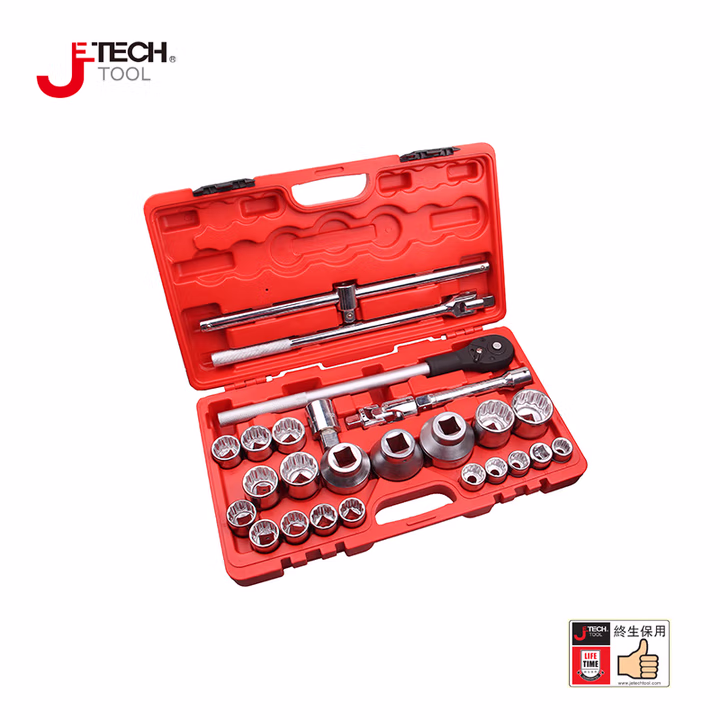 JETECH/捷科 26件套3/4+1系列公制组套工具 SK3/4-26SP