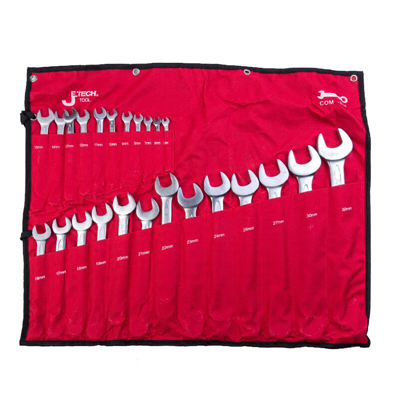 JETECH/捷科 24支装两用扳手套装 COM-S24