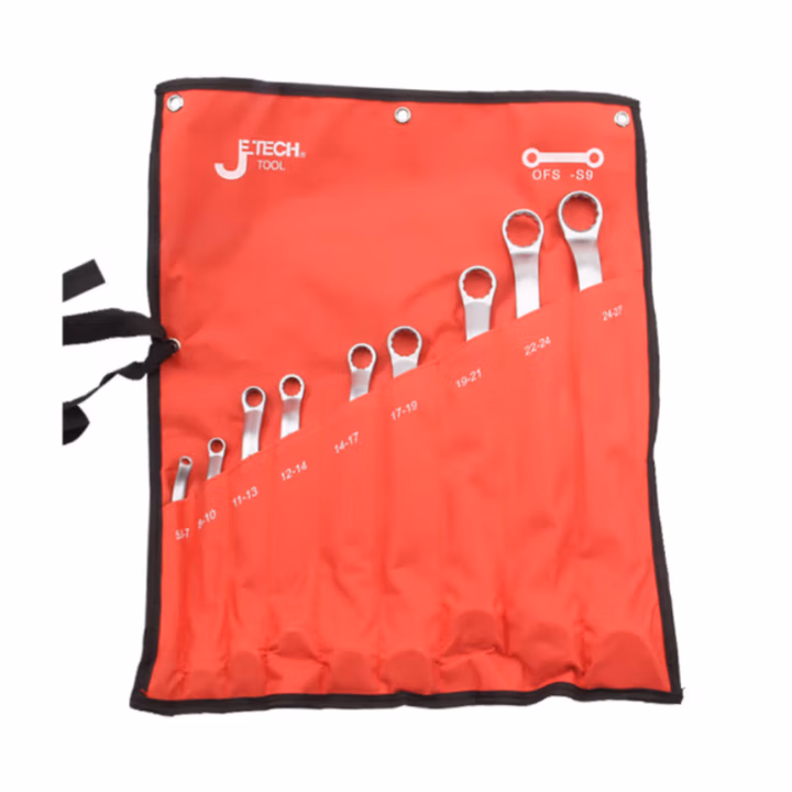 JETECH/捷科 9件双梅呆扳手套装 OFS-S9