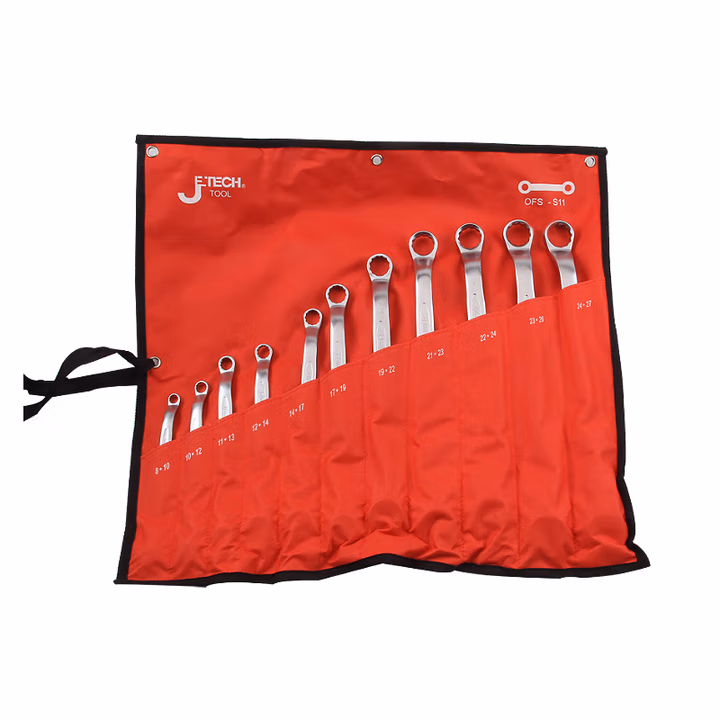 JETECH/捷科 11件双梅呆扳手套装 OFS-S11