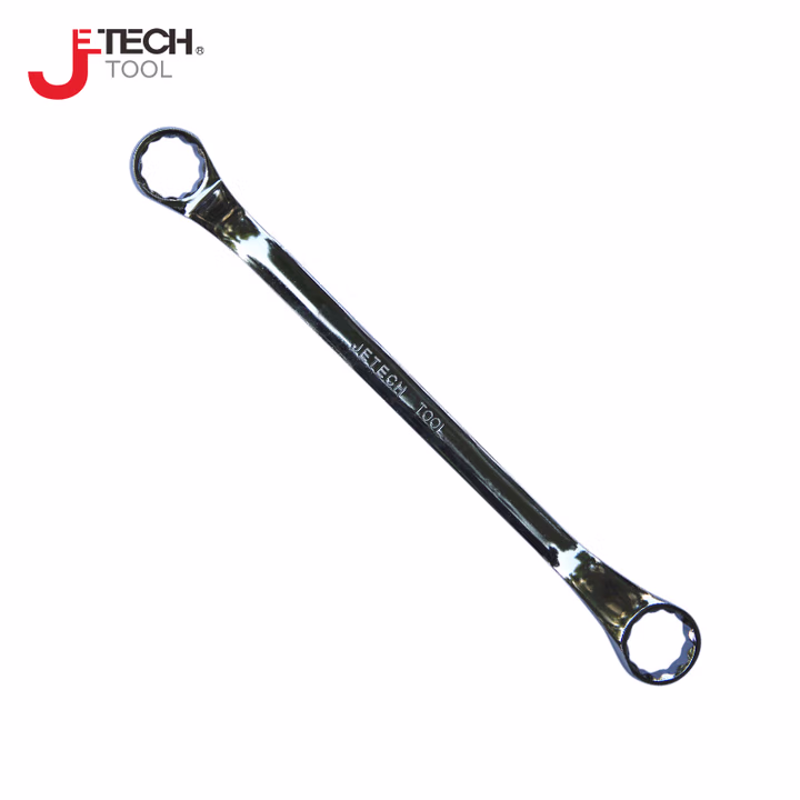 JETECH/捷科 一端10mm一端12mmA级镜抛双梅呆扳手 OFSF10-12