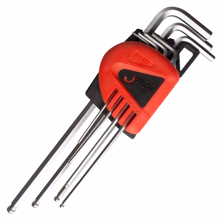 JETECH/捷科 球头镀铬特长7支套装 BL-C7