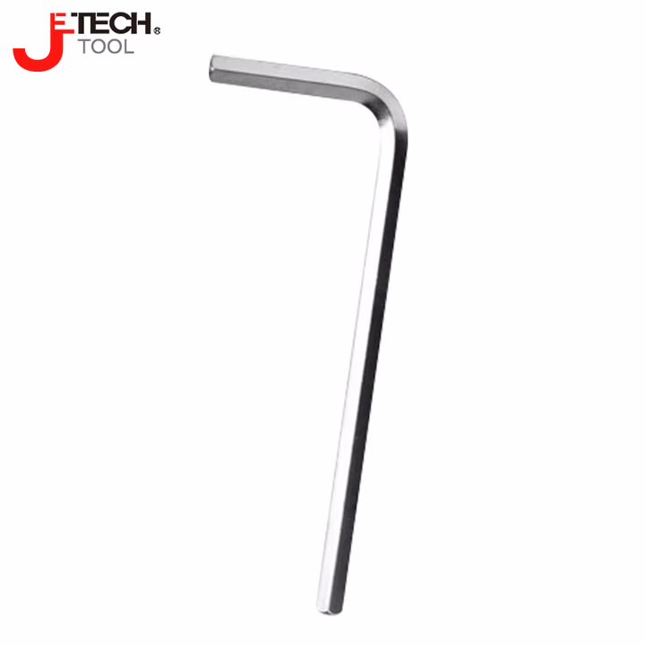 JETECH/捷科 六角对边2.5mm平头镀铬标准长内六角 PS-2.5C