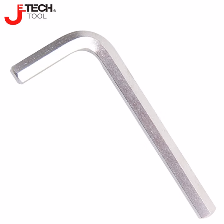 JETECH/捷科 六角对边17mm平头镀铬加长内六角 PM-17C