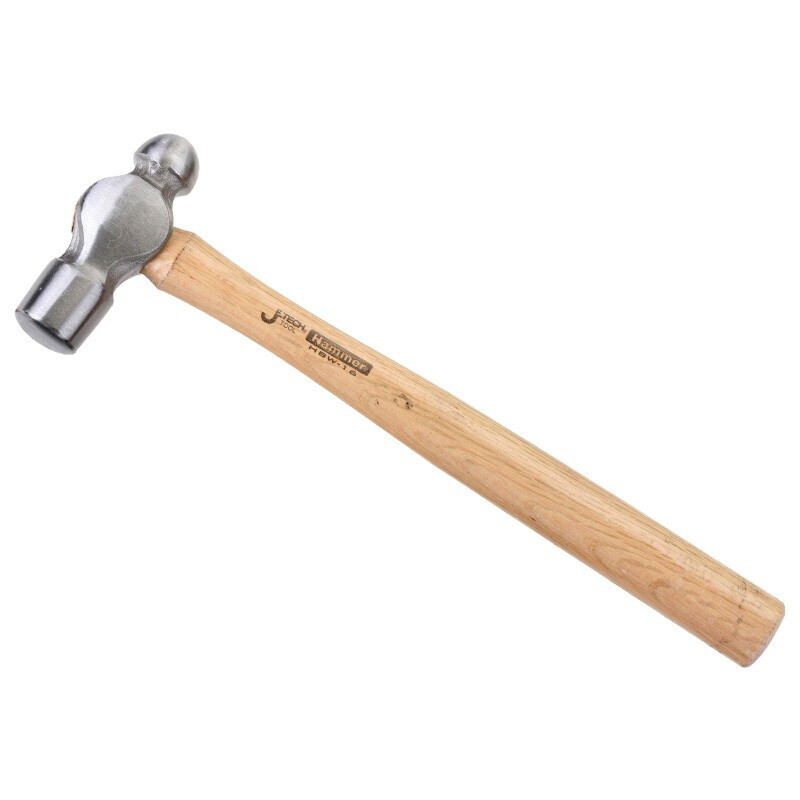JETECH/捷科 3磅木柄圆头锤 HBW-48