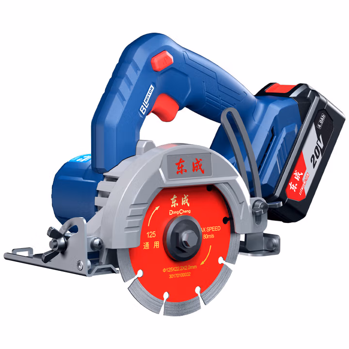 DONGCHENG/东成 充电式无刷石材切割机 DCZE125S(Z型)