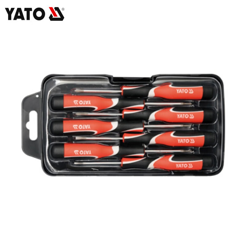 YATO/易尔拓 三色柄钟表螺丝批组套 YT-25863