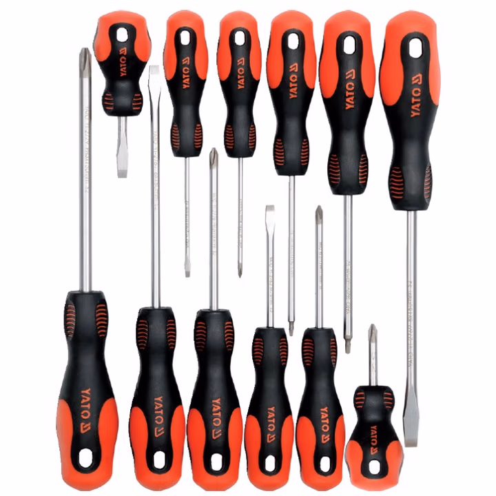 YATO/易尔拓 双色柄螺丝批组套 YT-2787