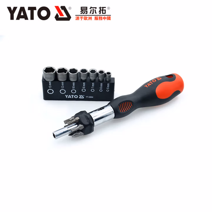 YATO/易尔拓 棘轮螺丝批组套 YT-2804