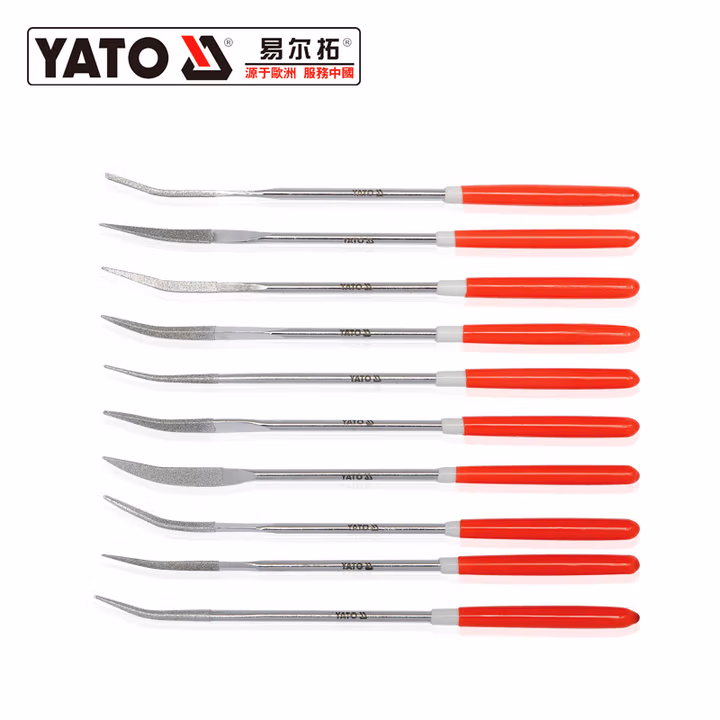 YATO/易尔拓 10件套金刚石特种异型整形锉 YT-6145