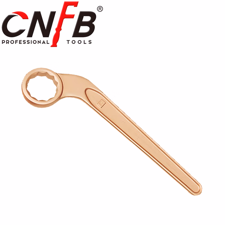 天津桥防/CNFB 防爆弯柄单头梅花扳手 BET8157-22