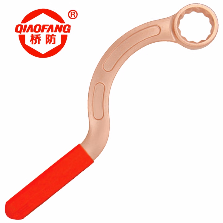 天津桥防/CNFB 防爆弯柄单头梅花扳手 BET8157A-32