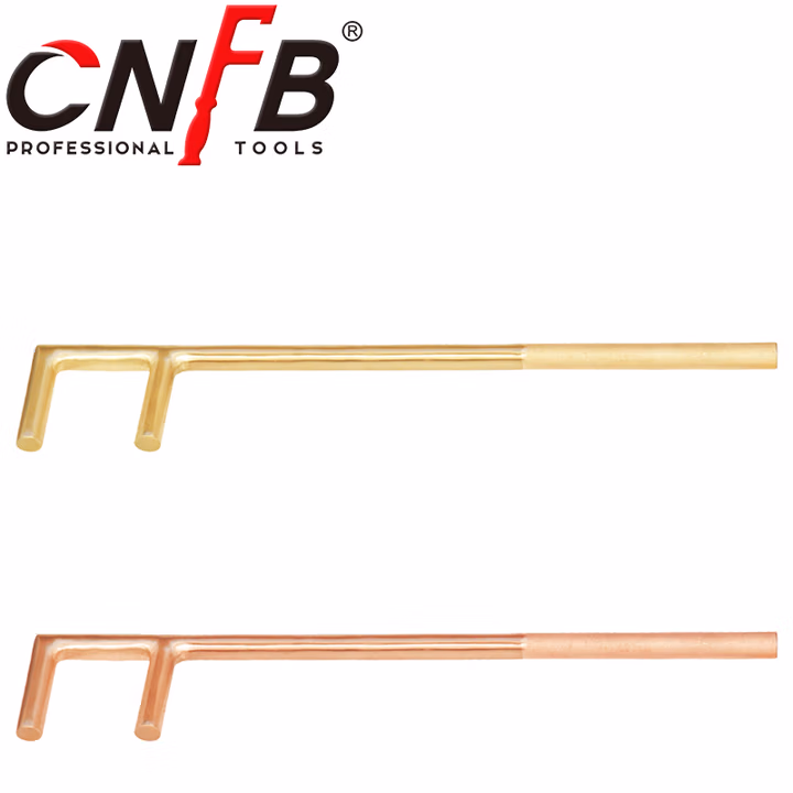 天津桥防/CNFB 防爆圆头轧花F扳手 BET8176-30