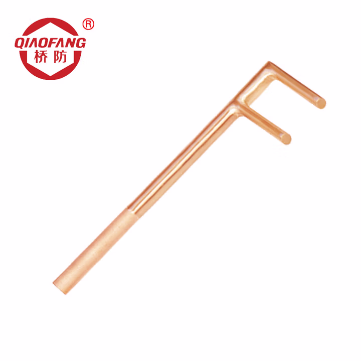 天津桥防/CNFB 防爆圆头轧花F扳手 BET8176-100