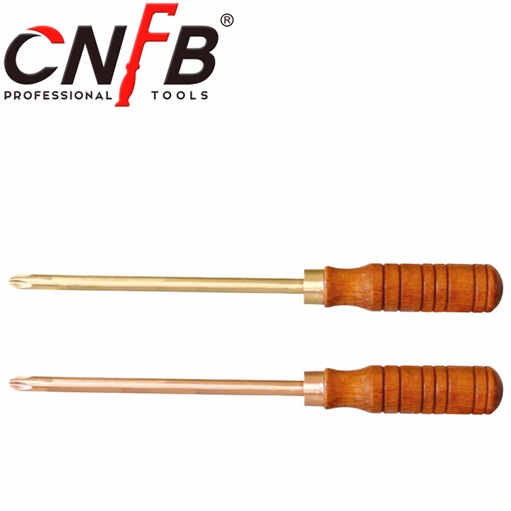 天津桥防/CNFB 防爆十字木柄螺丝刀 BET8266-1004