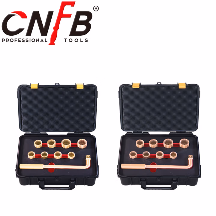 天津桥防/CNFB 防爆1/2方9件套盒装套筒 ALT8101E