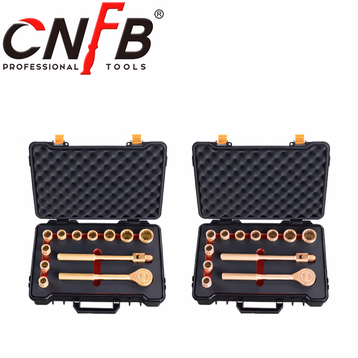 天津桥防/CNFB 防爆1/2方13件套盒装套筒 ALT8101F
