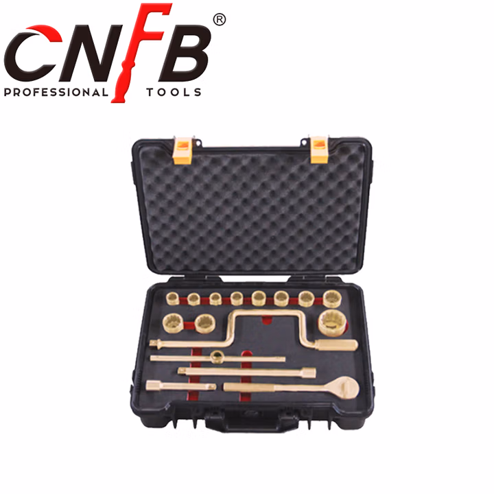 天津桥防/CNFB 防爆1/2方17件套盒装套筒 ALT8101G