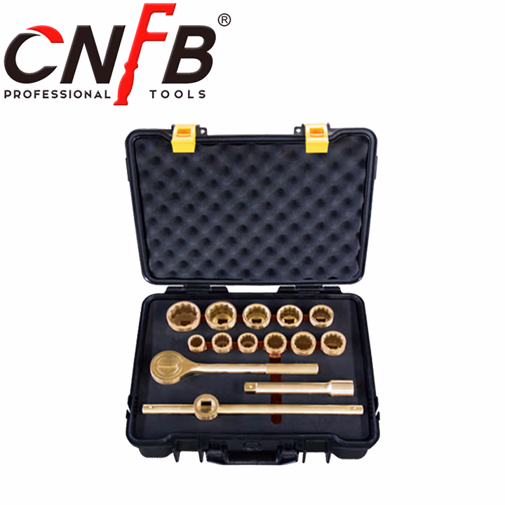 天津桥防/CNFB 防爆重型3/4方14件套盒装套筒 ALT8101K