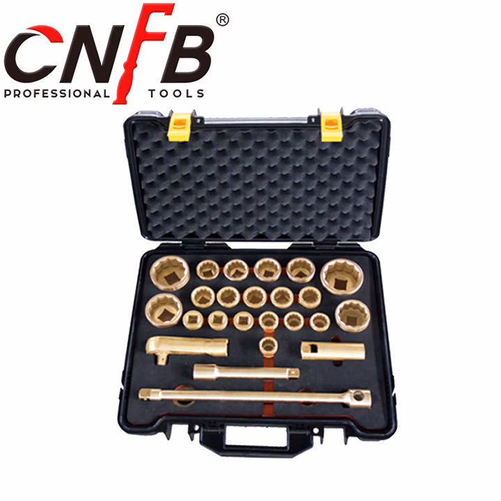 天津桥防/CNFB 防爆重型3/4*1方26件套盒装套筒 ALT8101M