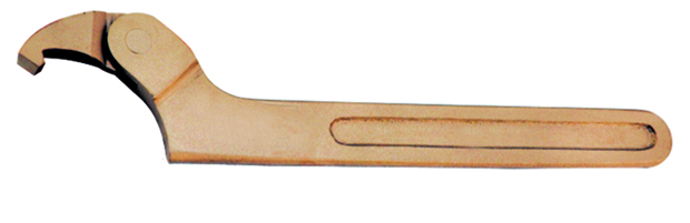 CARLTSOE/卡索 防爆钩扳手（可调）50-120mm 208S-50120A