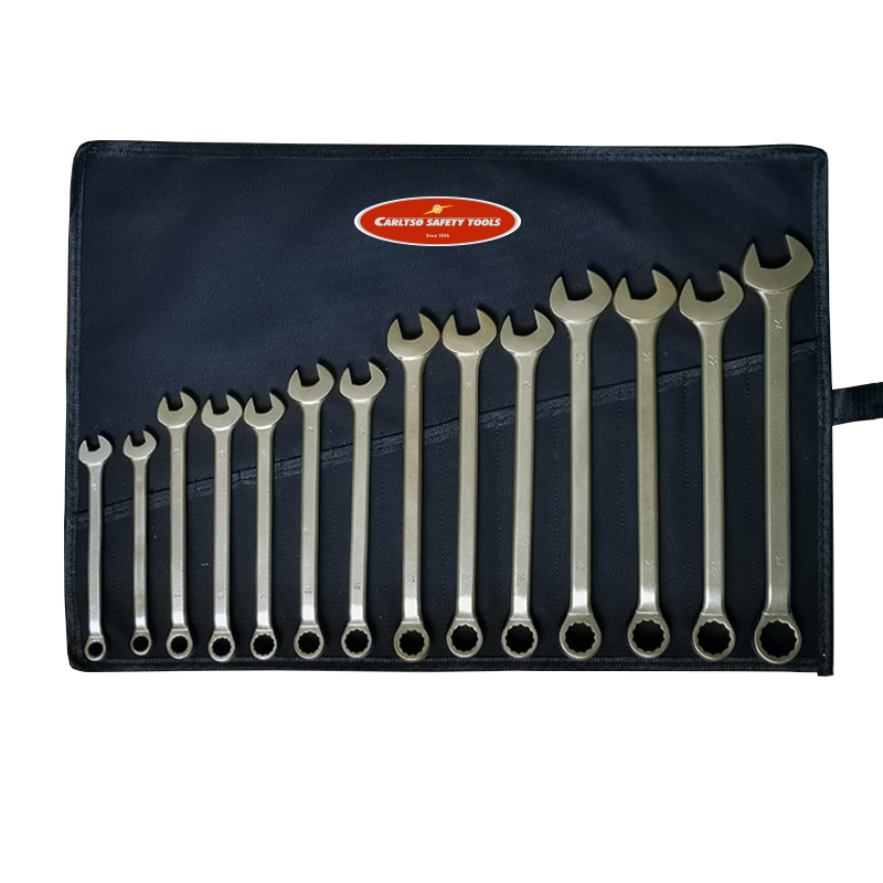CARLTSOE/卡索 防爆两用扳手组套14件套 206KIT-14A