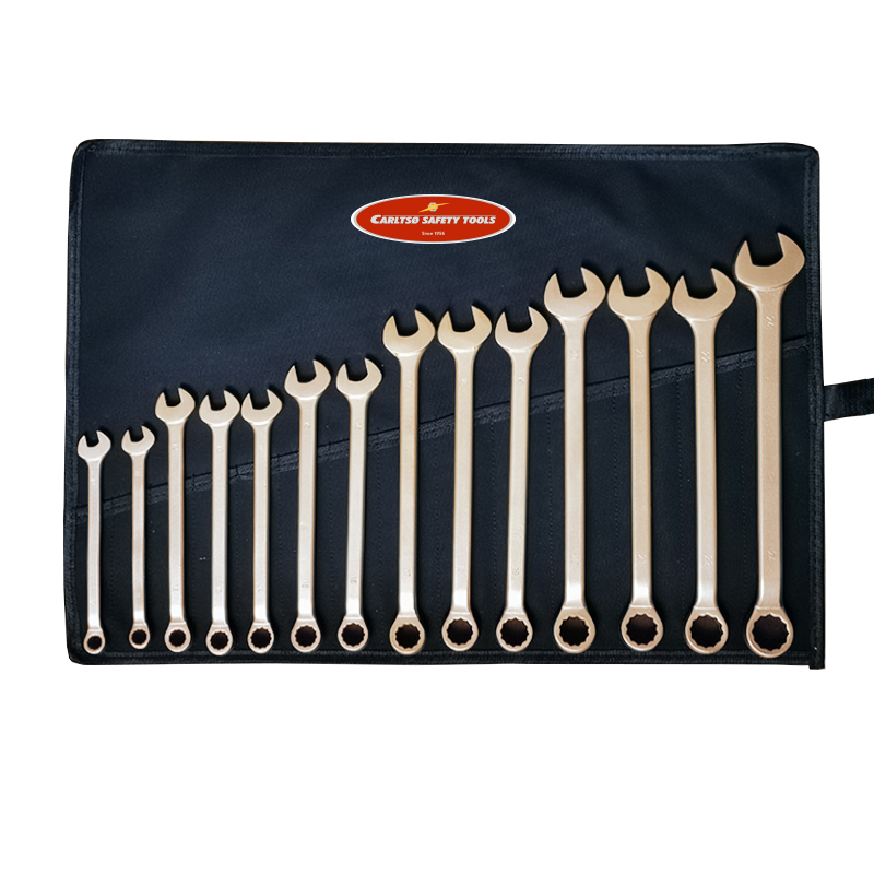 CARLTSOE/卡索 防爆两用扳手组套14件套 206KIT-14B