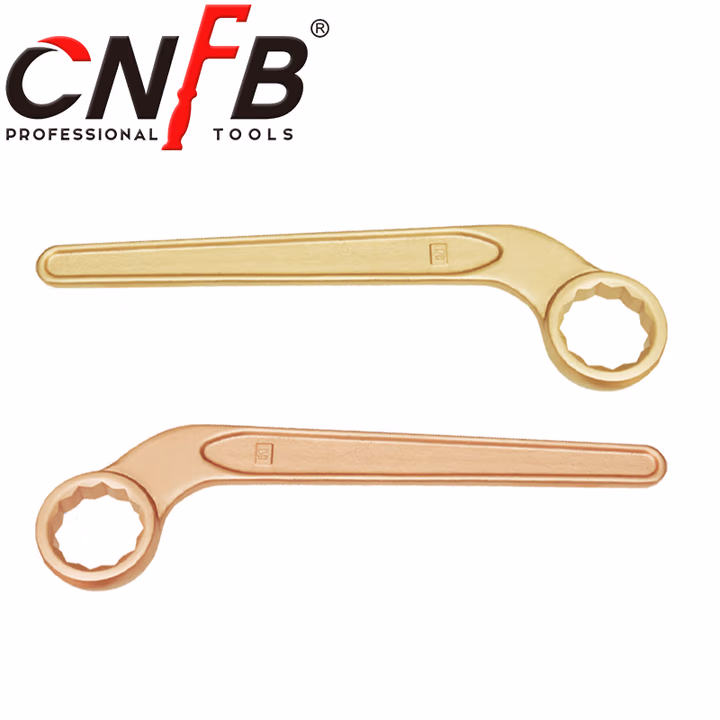 天津桥防/CNFB 防爆弯柄单头梅花扳手 ALT8157-41