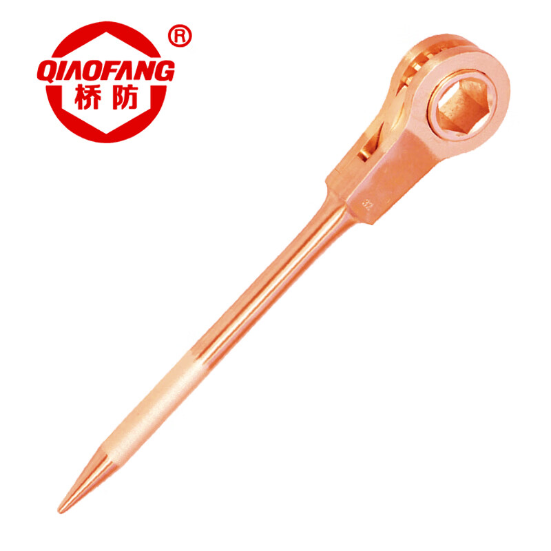 天津桥防/CNFB 防爆圆柄轧花棘轮扳手 ALT8181-36