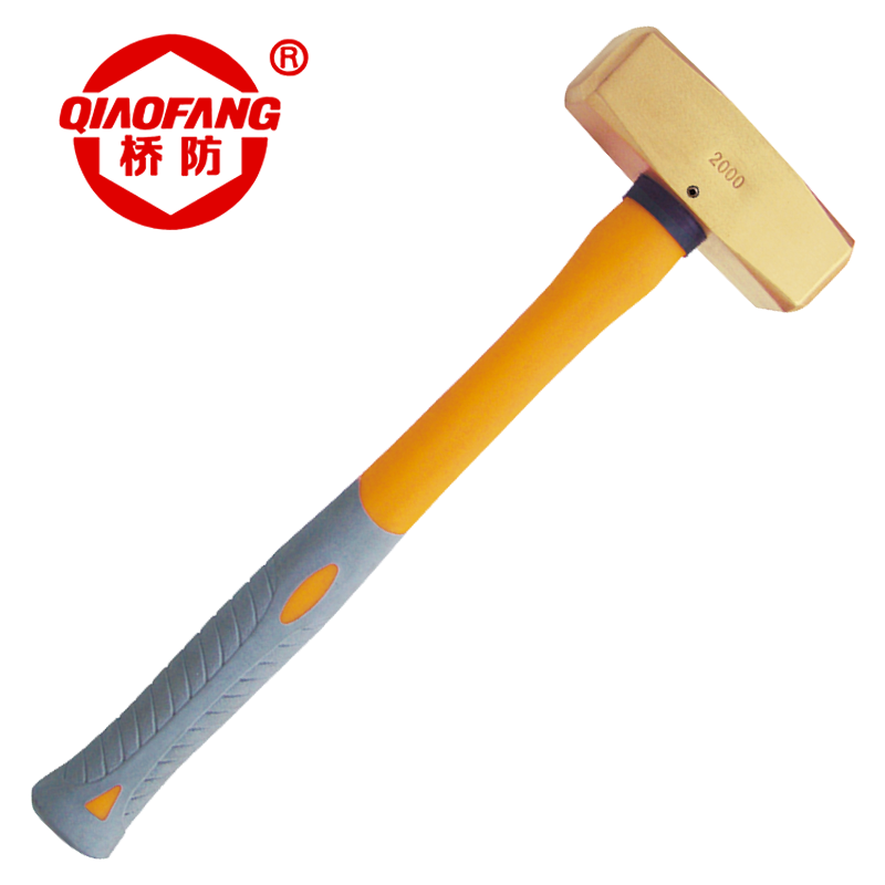 天津桥防/CNFB 黄铜塑柄德式八角锤 T82104A-1014