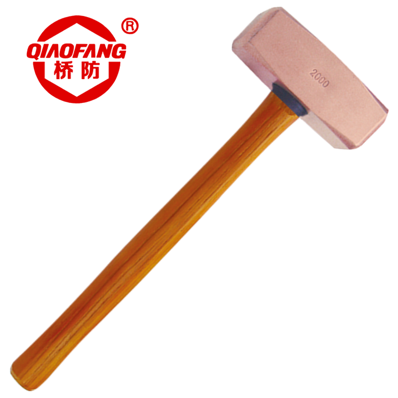 天津桥防/CNFB 紫铜木柄德式八角锤 T82204B-1002